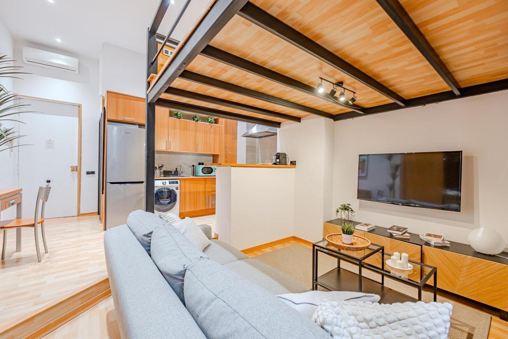 Increible Loft A 5 Min Del Retiro & Wizink Apartment Madrid Ngoại thất bức ảnh